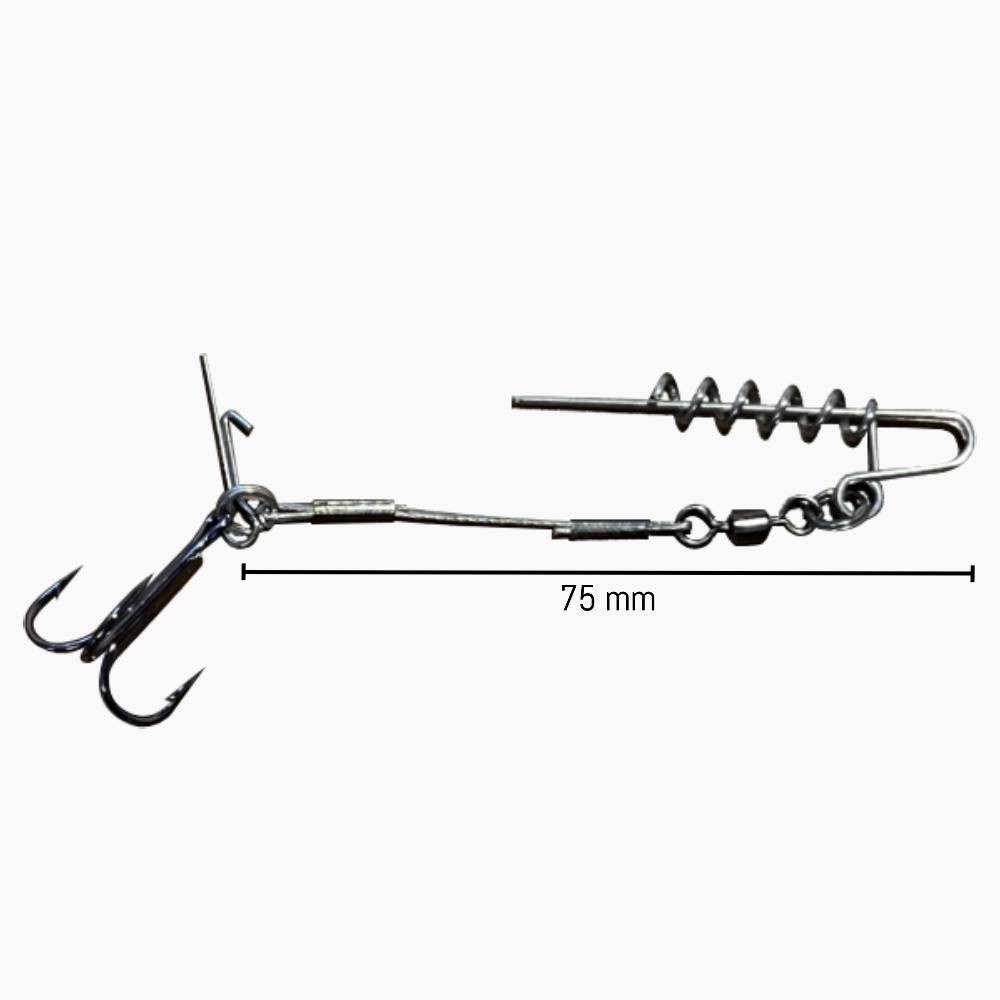 Stinger za umetne vabe za ribolov plenlk Vabca z mero